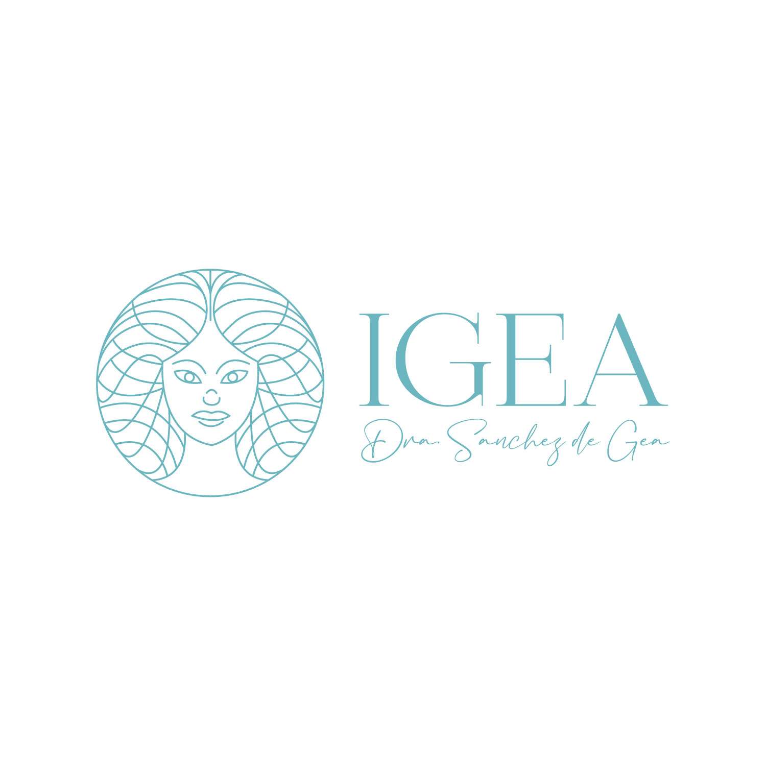 Igea by Dra. Estefania Sánchez de Gea Logo azul